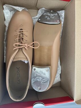 Capezio Tic Tac Toe in Tan